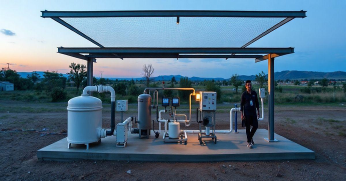 Esta&ccedil;&atilde;o de Tratamento de &Aacute;gua de Po&ccedil;o Artesiano