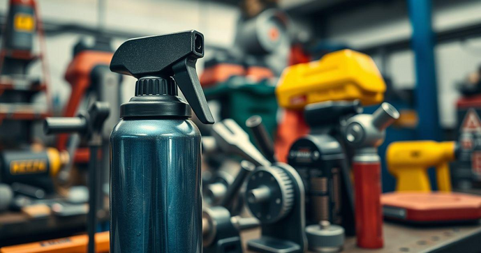 Desengripante Lubrificante Multiuso Spray 300ml Potencializa a Durabilidade de Seu Equipamento