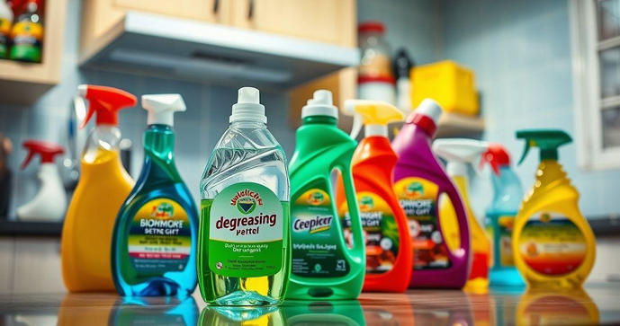 Detergente Desengraxante: Como Escolher o Melhor para Limpeza Profunda e Eficiente