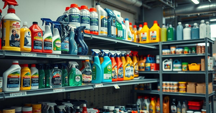 Como escolher empresas de produtos de limpeza industrial para seu neg&oacute;cio