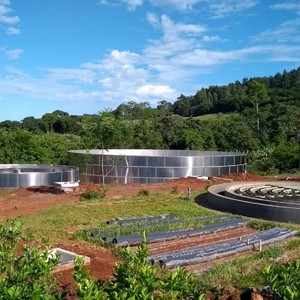 Estação de tratamento de efluentes industriais