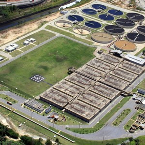 Estação de tratamento de água de poço artesiano