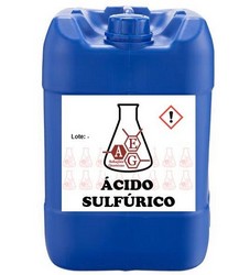 ácido sulfúrico preço